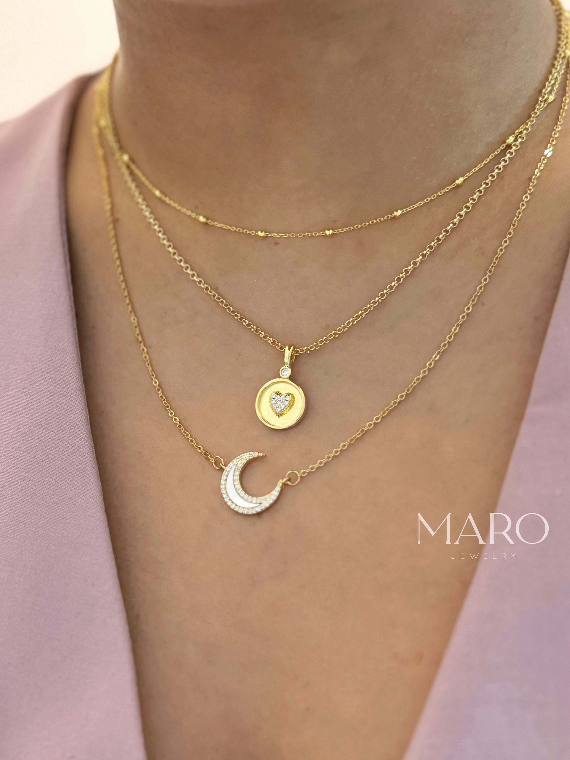 CAMI GOLD NECKLACE - MARO JEWELRY