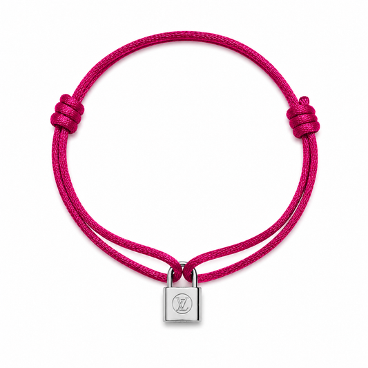 Mini Lock Silver Charm Bracelet product detail by MARO Jewelry