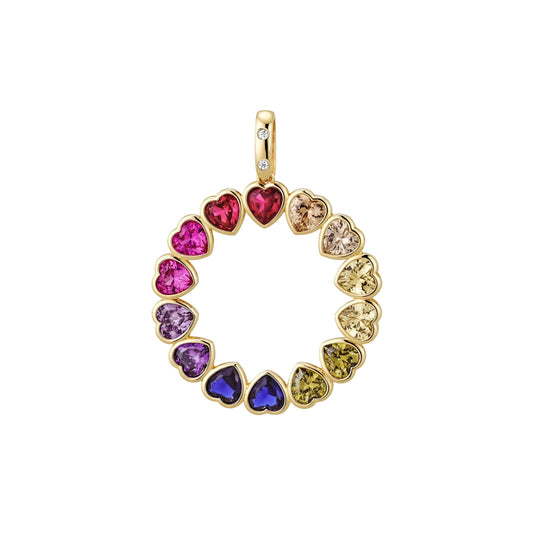 Amore Circle Charm