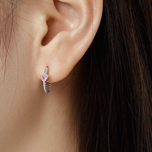 LOVE HOOP EARRING - MARO JEWELRY