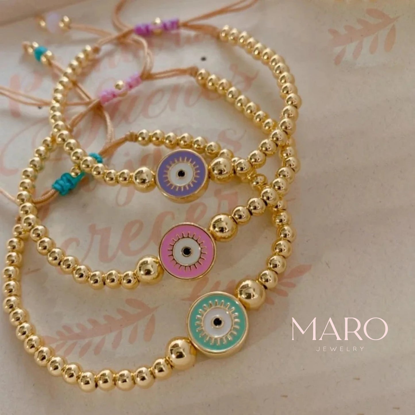 Evil eye bracelet - MARO JEWELRY