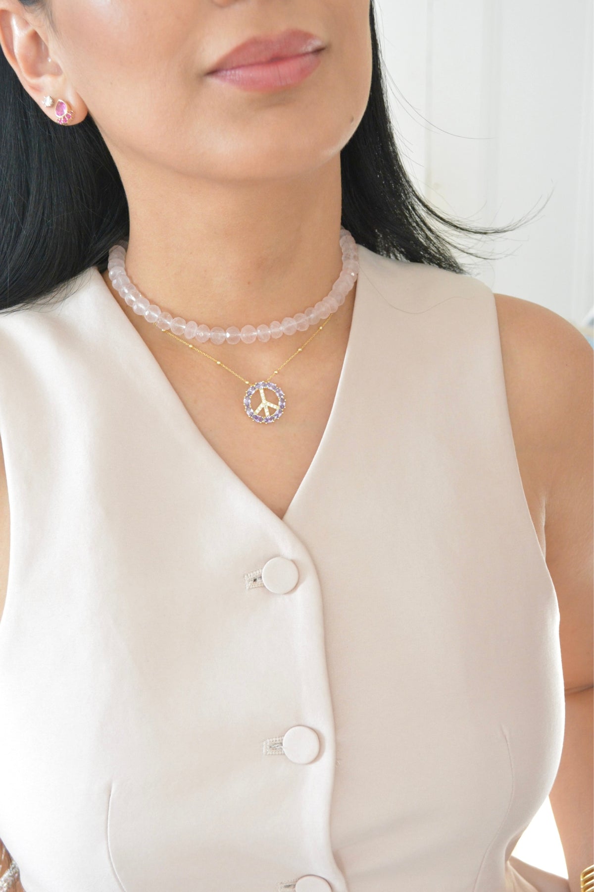 The Golden Peace Necklace