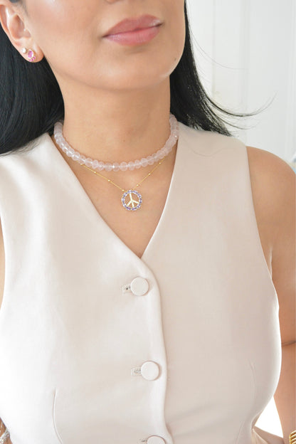 The Golden Peace Necklace