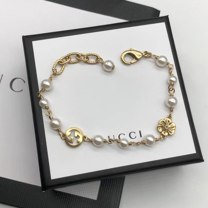 GG PEARL BRACELET - MARO JEWELRY