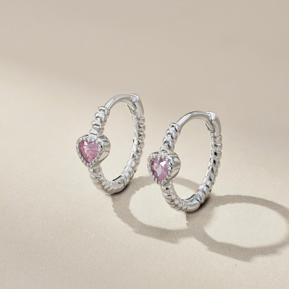 LOVE HOOP EARRING - MARO JEWELRY