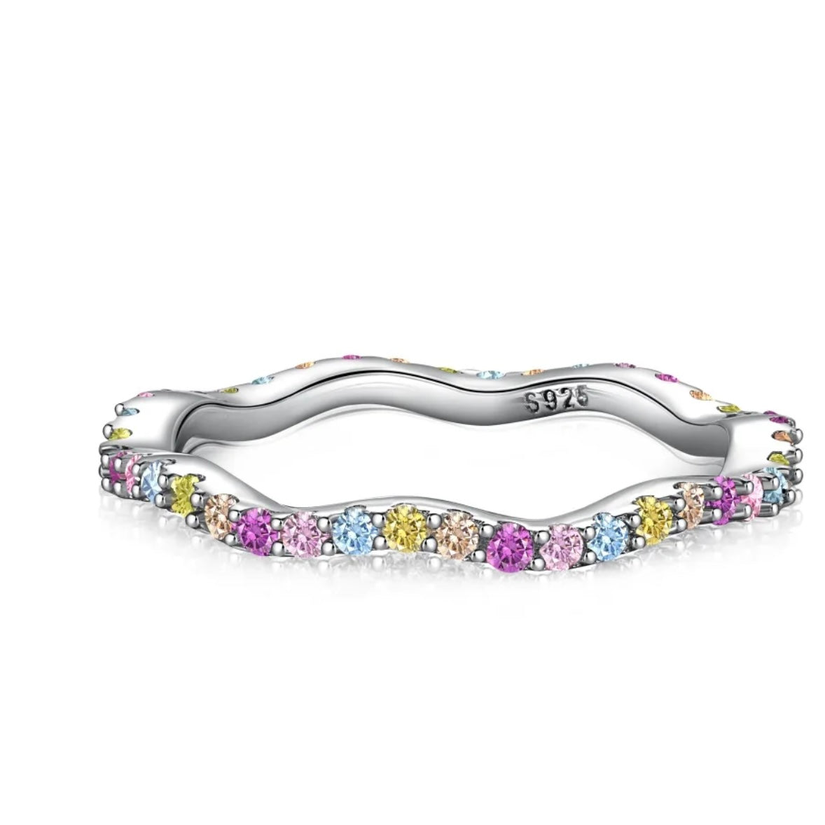 PETIT PINK CRYSTAL RING - MARO JEWELRY