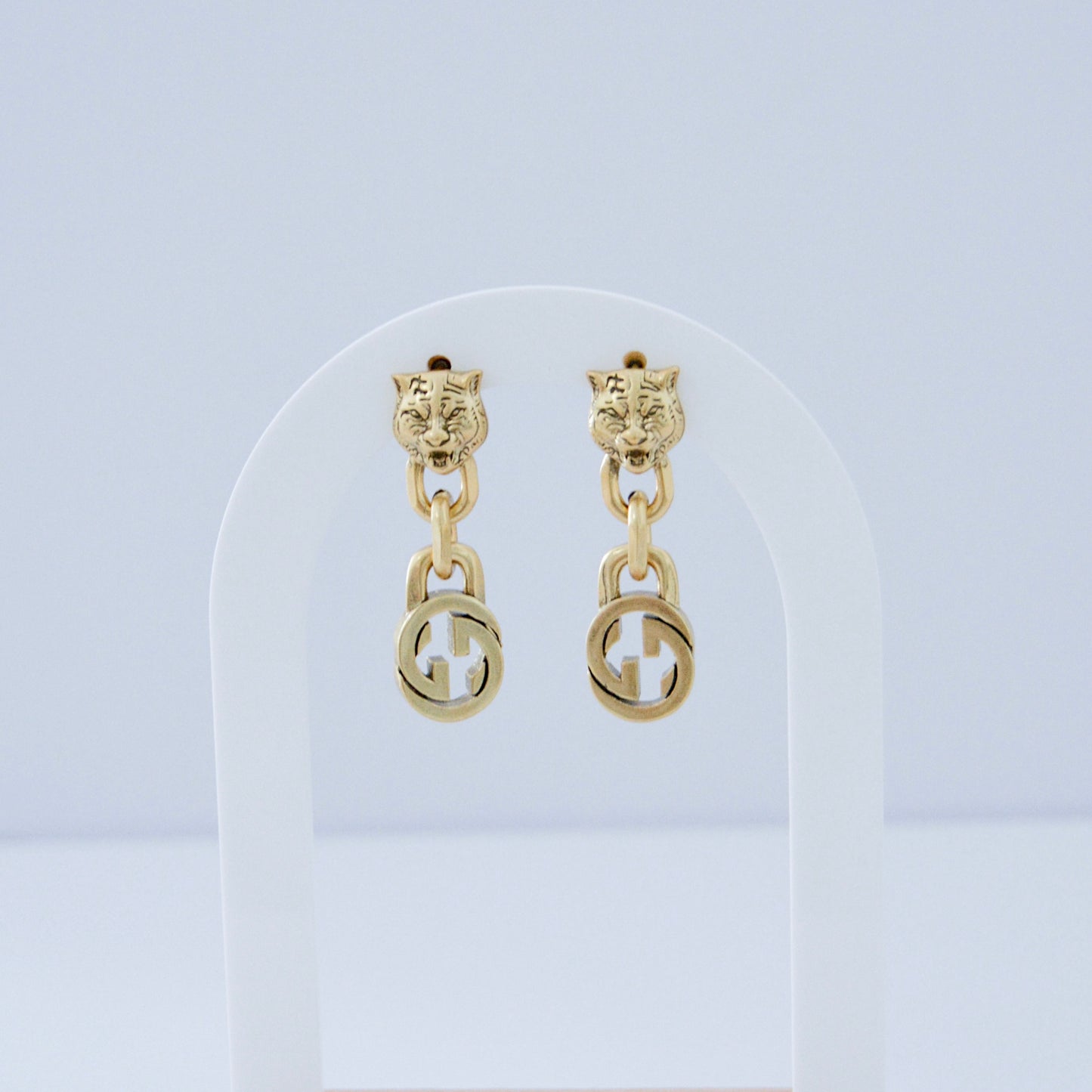 G Gold Earring - MARO JEWELRY