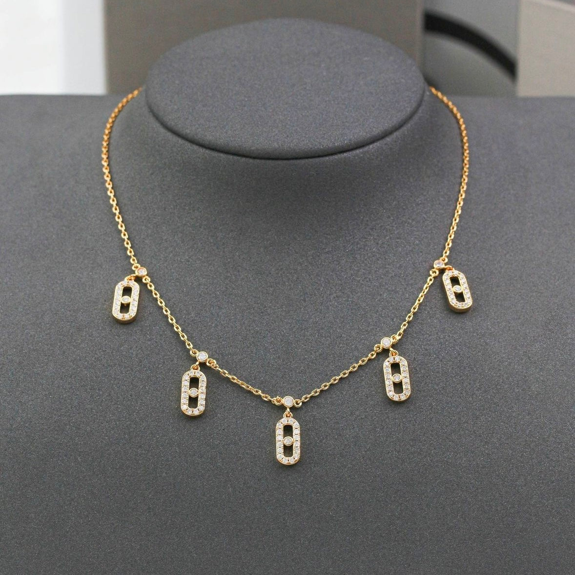Msk gold necklace - MARO JEWELRY
