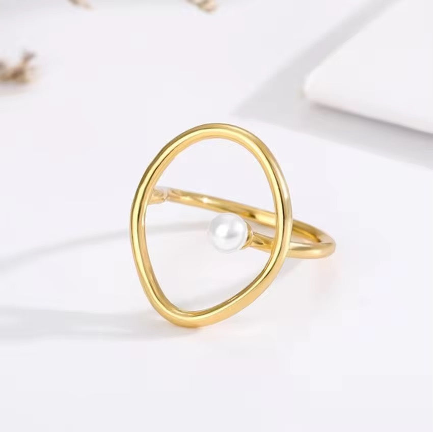 Pearl ring - MARO JEWELRY
