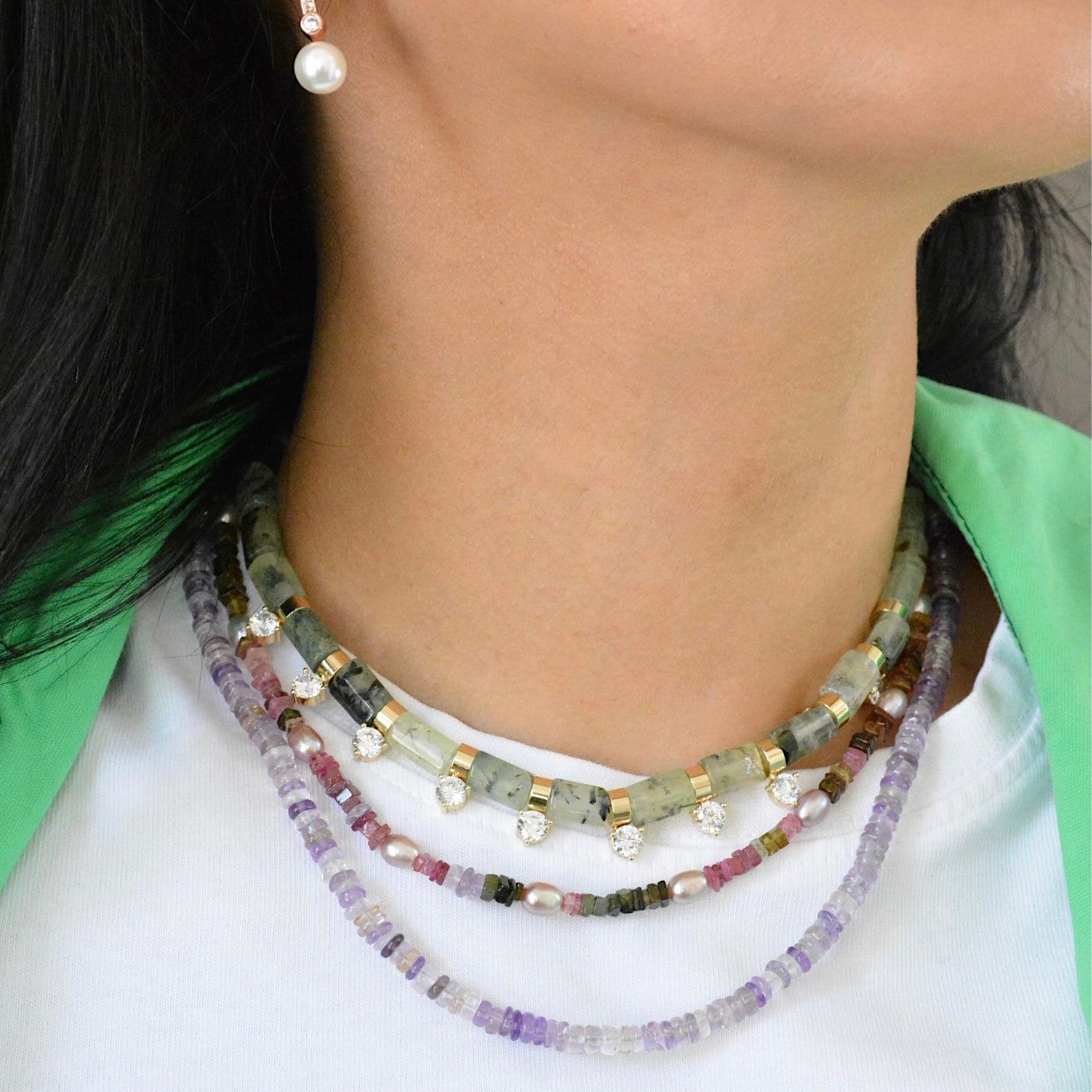 Collares de Piedras Naturales