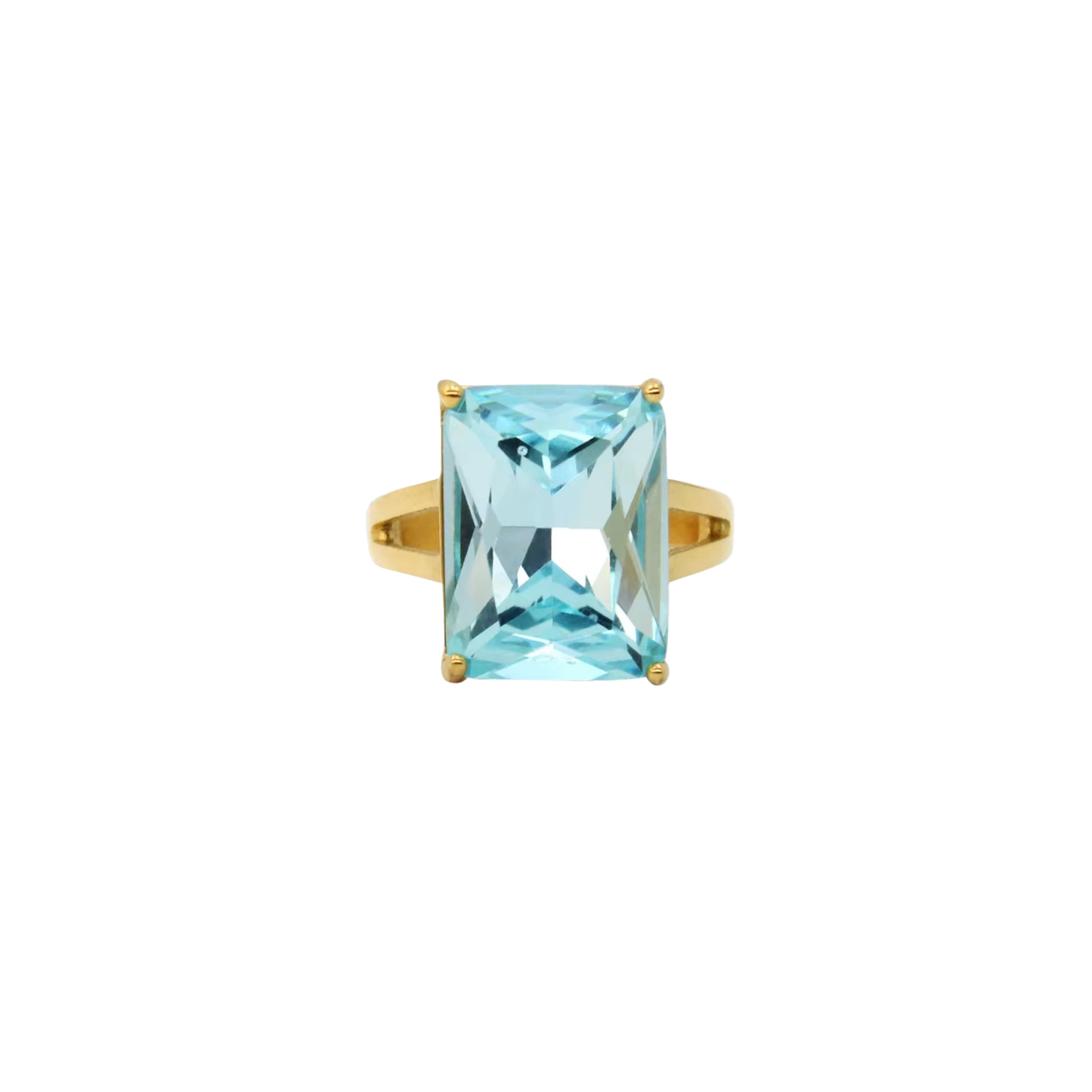 Aqua Ring - MARO JEWELRY