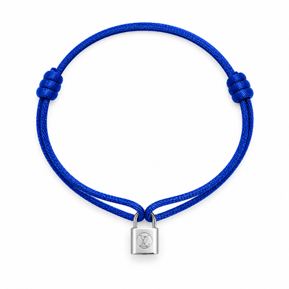 Mini Lock Silver Charm Bracelet color variant by MARO Jewelry