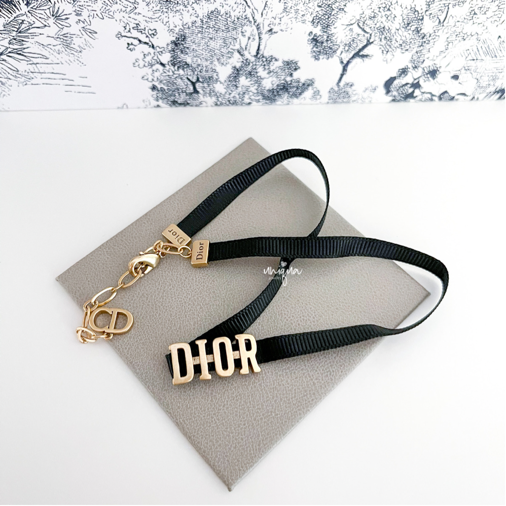 BLACK CHOKER NECKLACE - MARO JEWELRY
