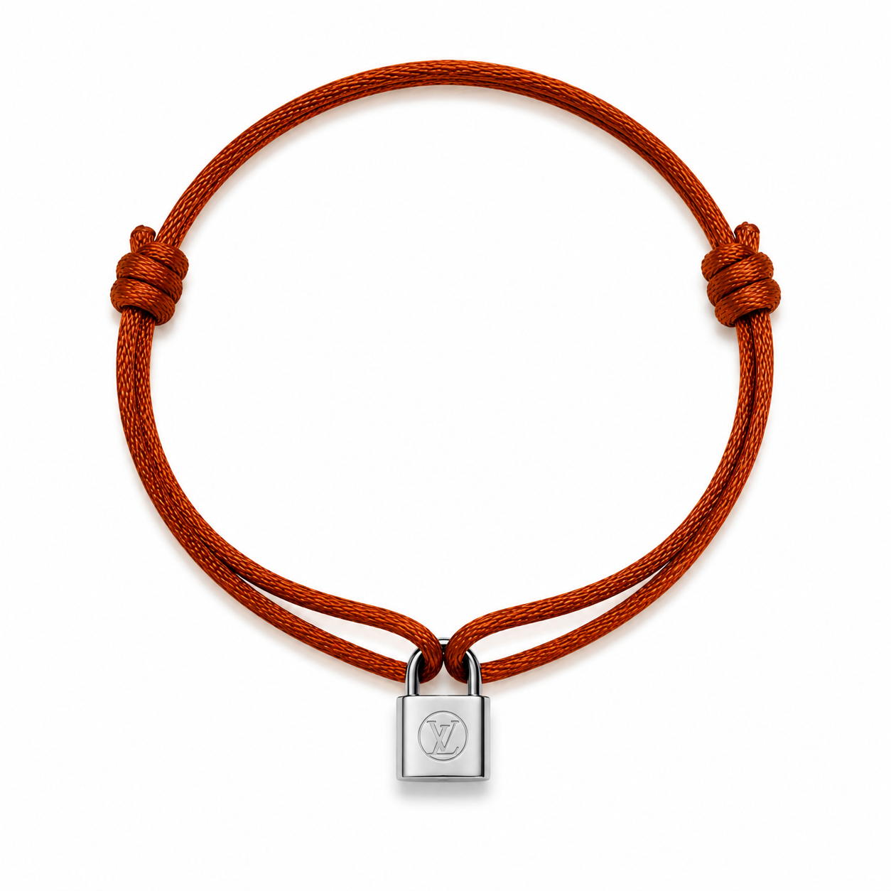 MINI LOCK SILVER CHARM BRACELET