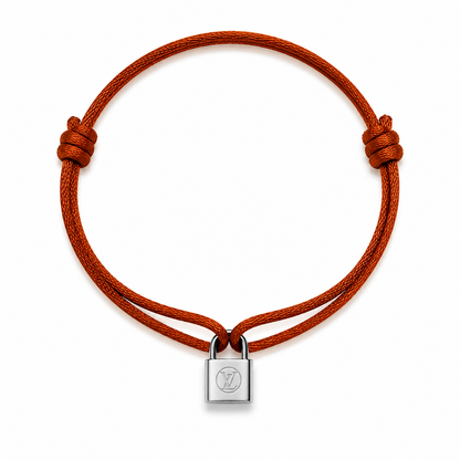 Mini Lock Silver Charm Bracelet additional color by MARO Jewelry