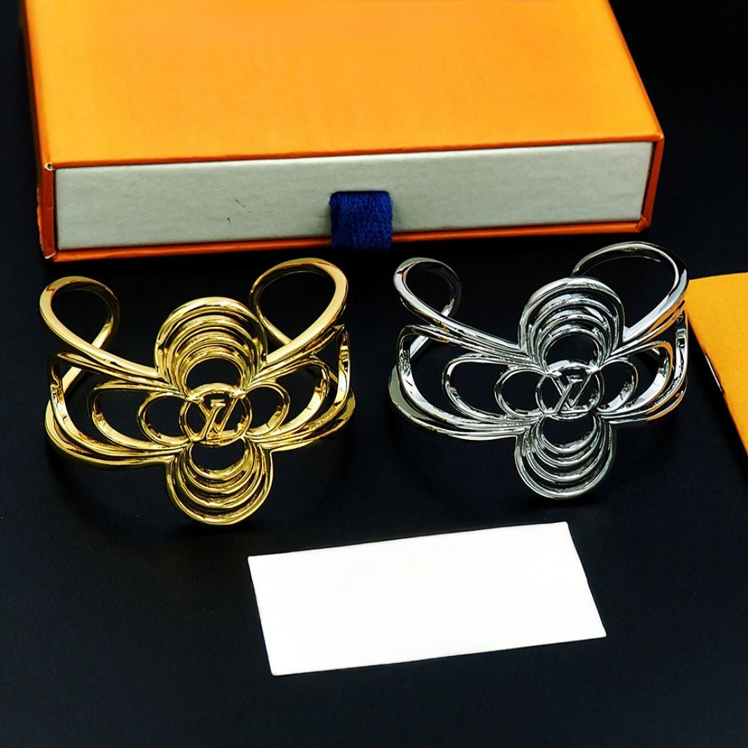 BLOSSOM BANGLE BRACELET - MARO JEWELRY
