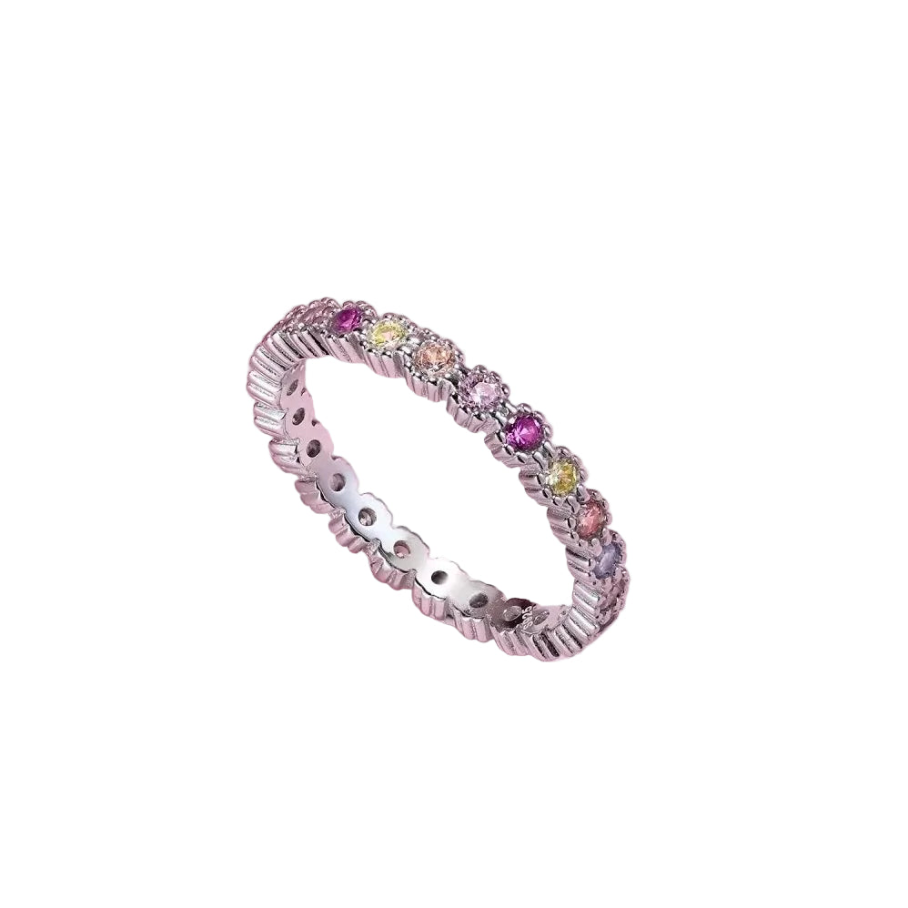 COTTON CANDY ETERNITY RING - MARO JEWELRY