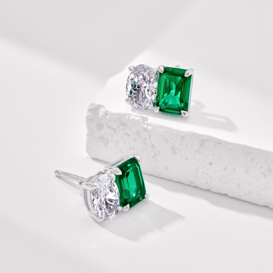 EMERALD EARRING - MARO JEWELRY
