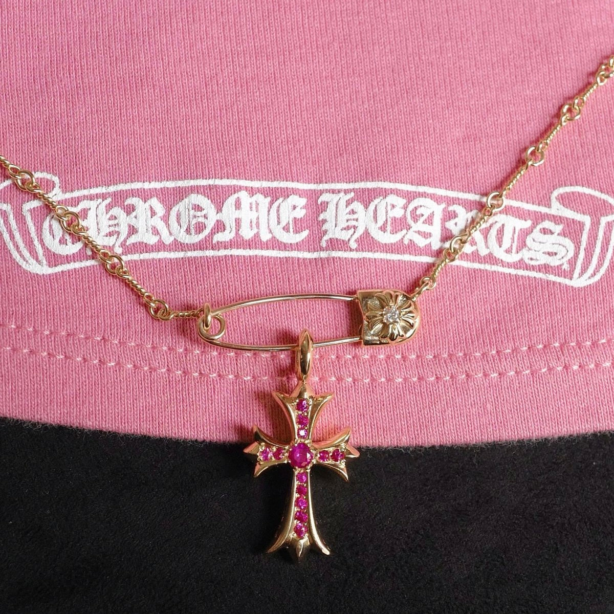 Chrome Gold Necklace