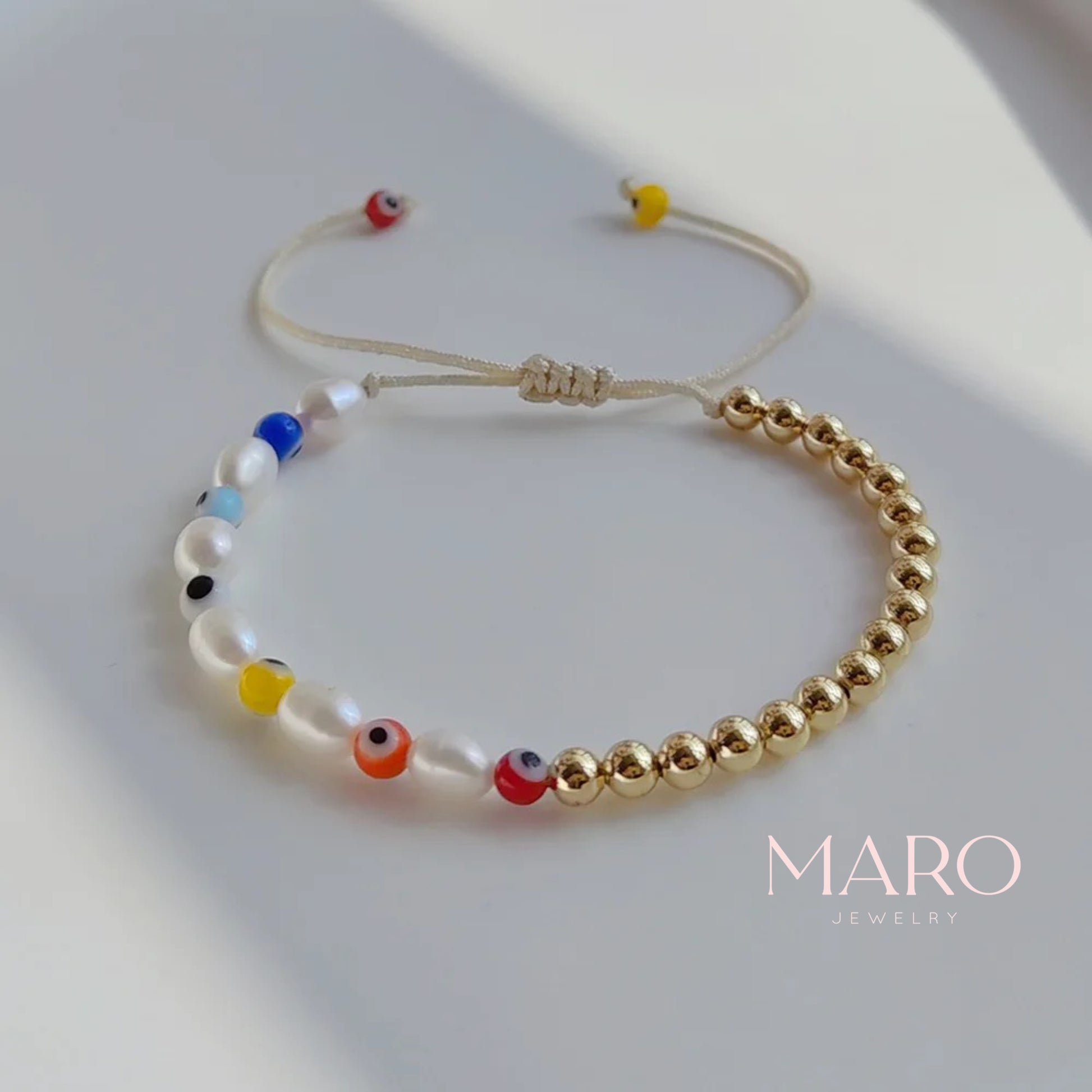 Turkish evil eye bracelet - MARO JEWELRY