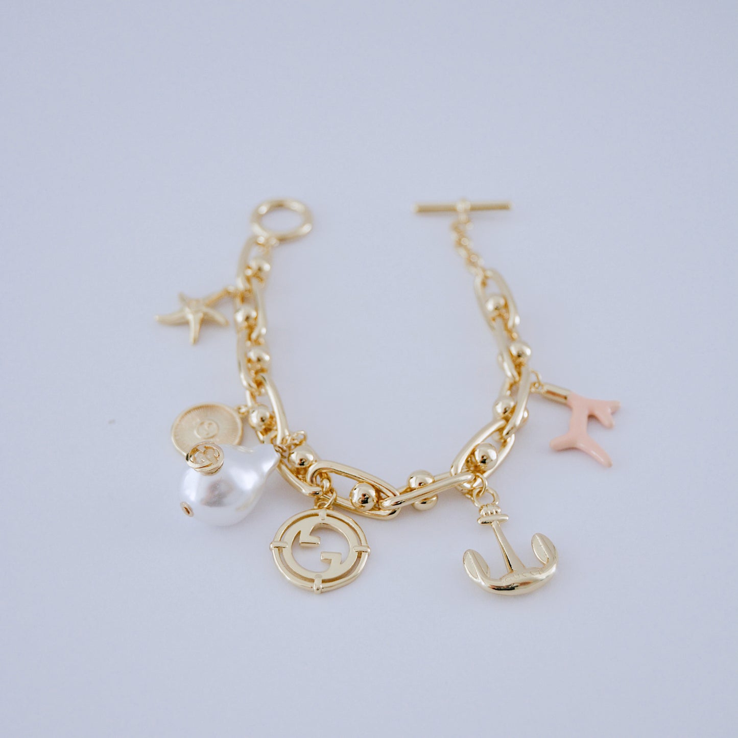 G charms bracelet - MARO JEWELRY