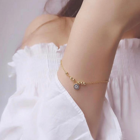 S925 Evil eye bracelet - MARO JEWELRY