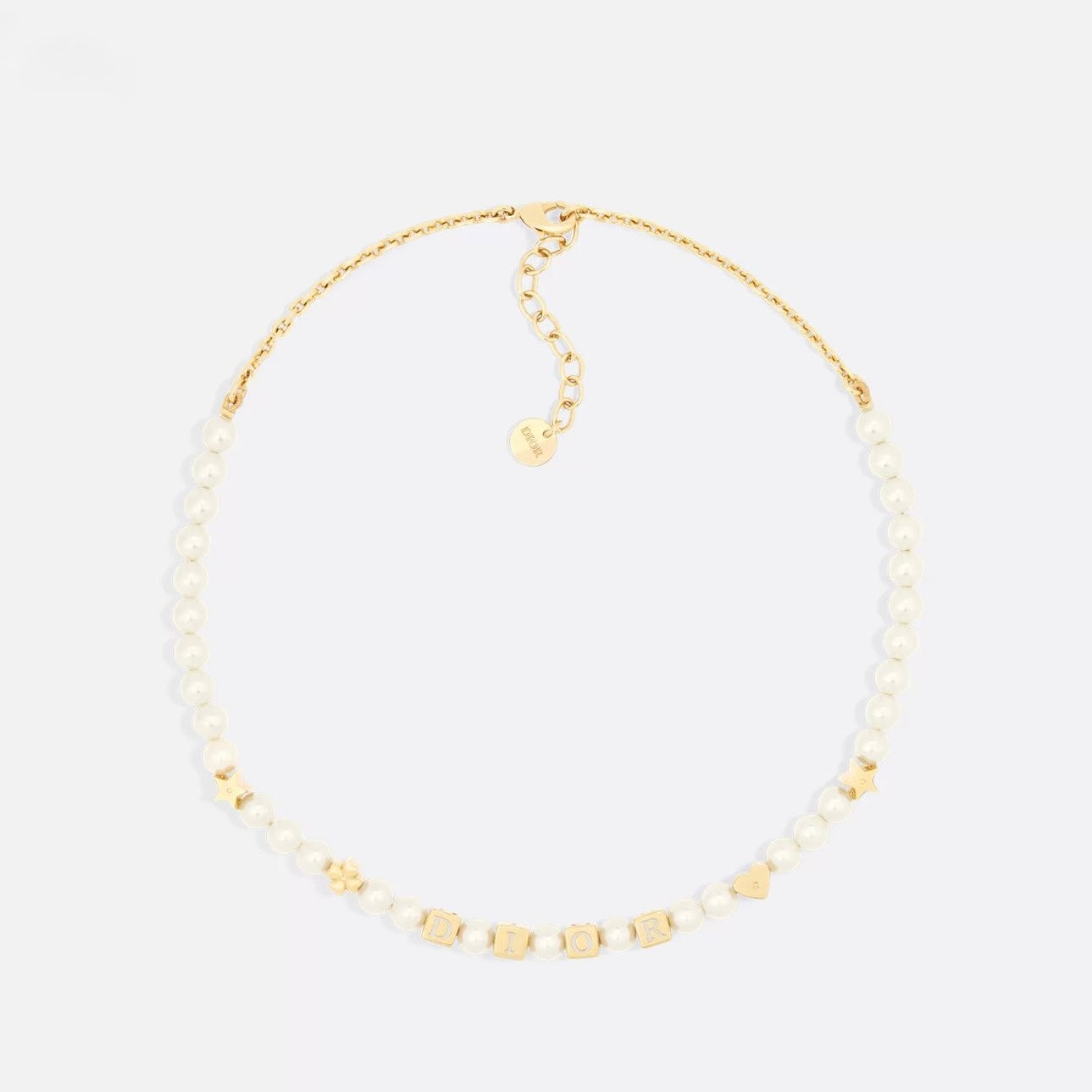 D Gold Necklace - MARO JEWELRY