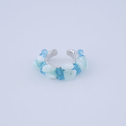 Aqua ring - MARO JEWELRY