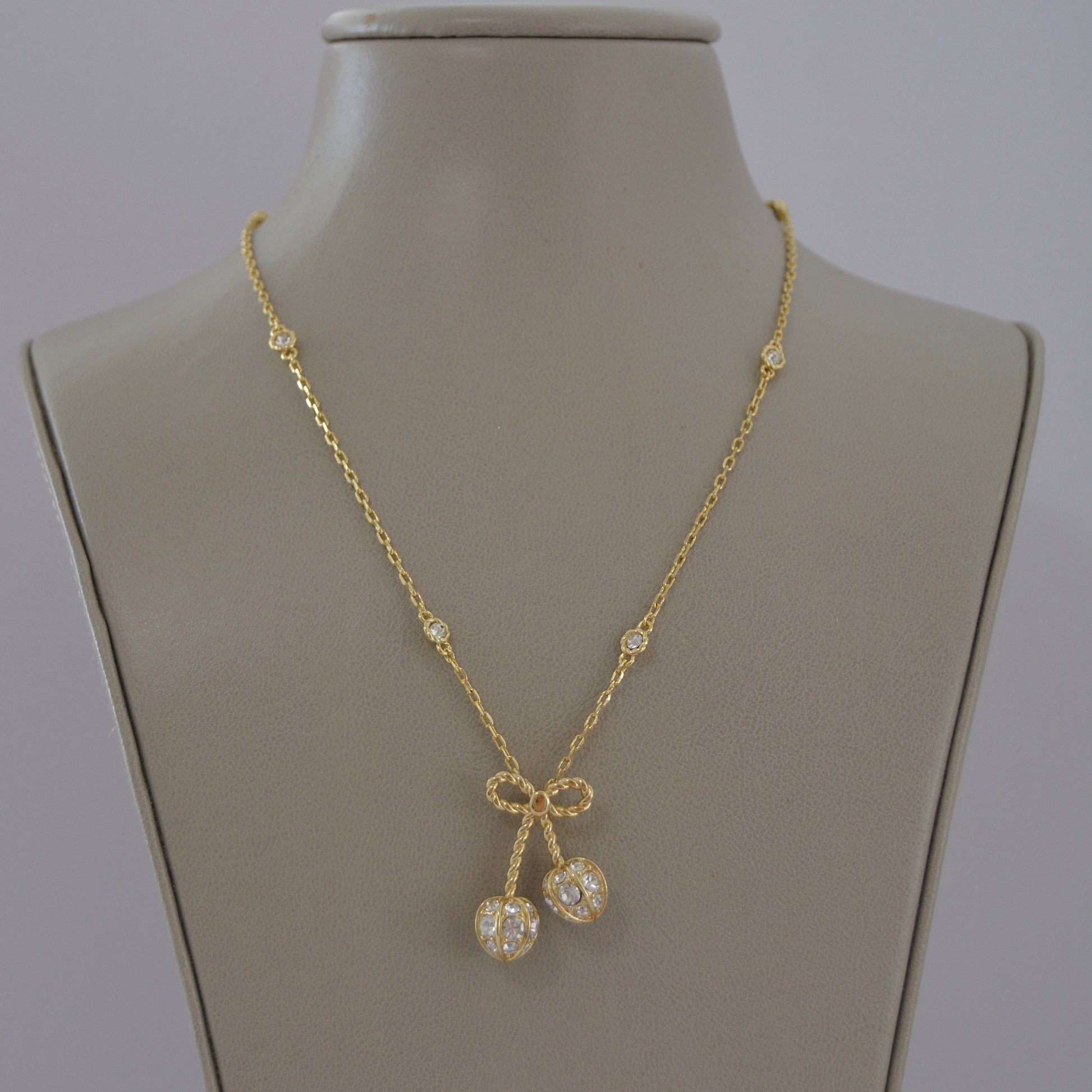 Cherry Gold Necklace - MARO JEWELRY