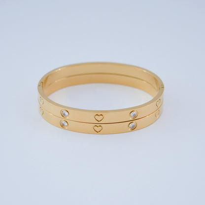 Zircon love bracelet - MARO JEWELRY