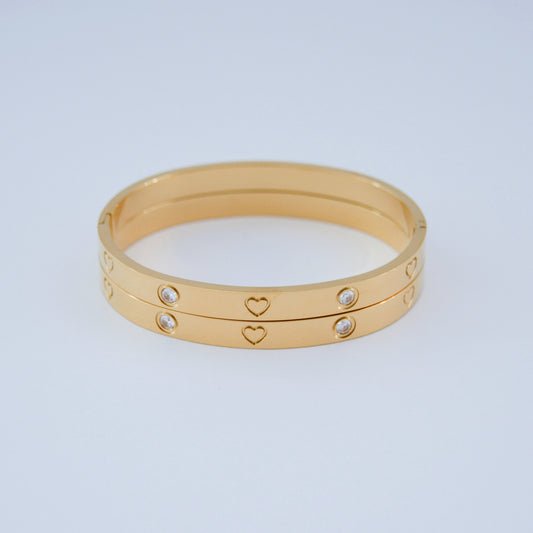 Zircon love bracelet - MARO JEWELRY