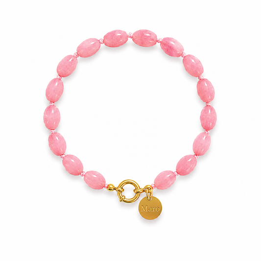 Pink Beaded Bracelet