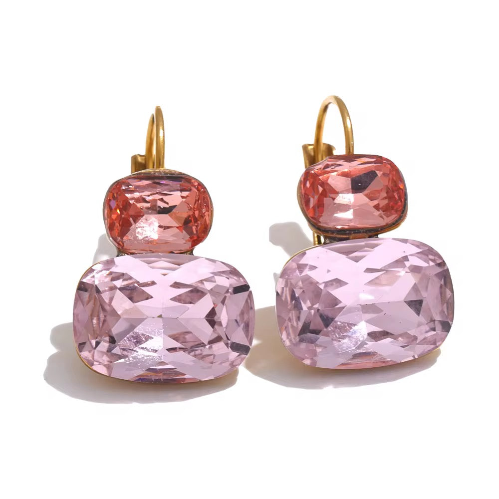 Clementine Pink Earring - MARO JEWELRY