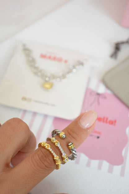 DY Gold Ring by MARO, lifestyle product view