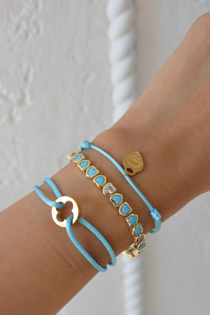 Heart Cord Bracelet
