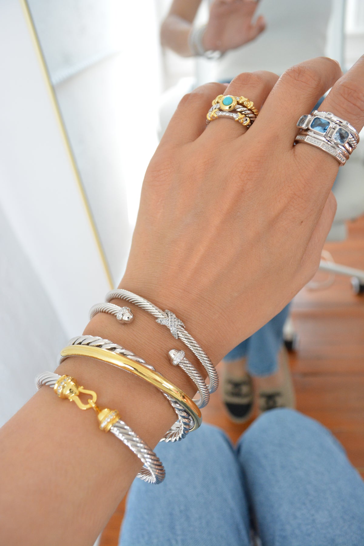 DY Ring by MARO, lifestyle product view