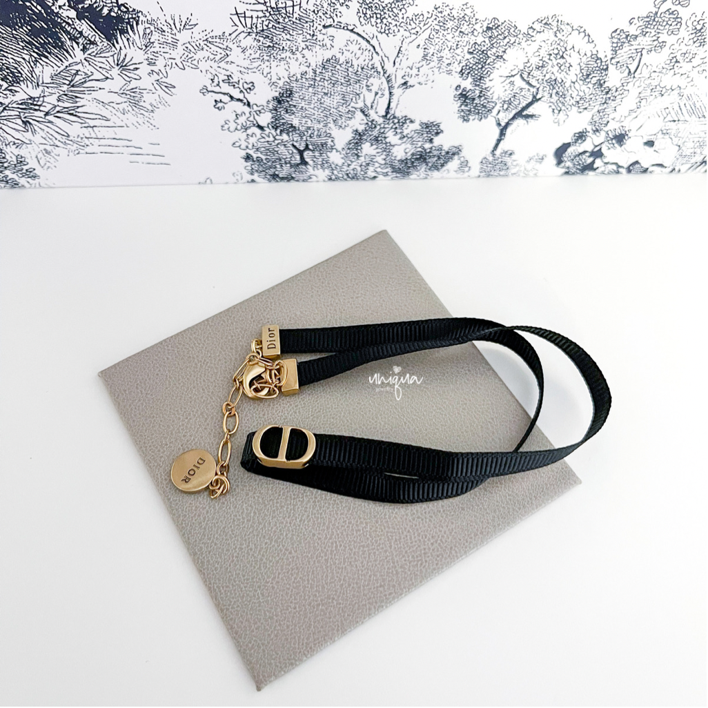 BLACK CHOKER NECKLACE - MARO JEWELRY