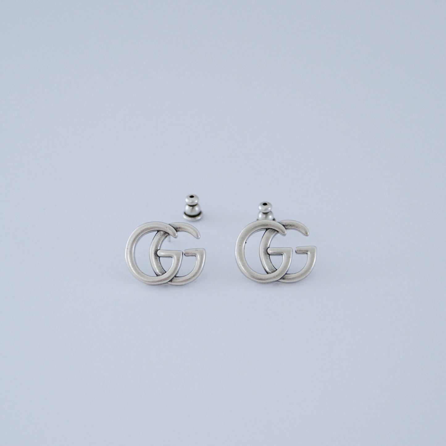 G Silver Earring - MARO JEWELRY