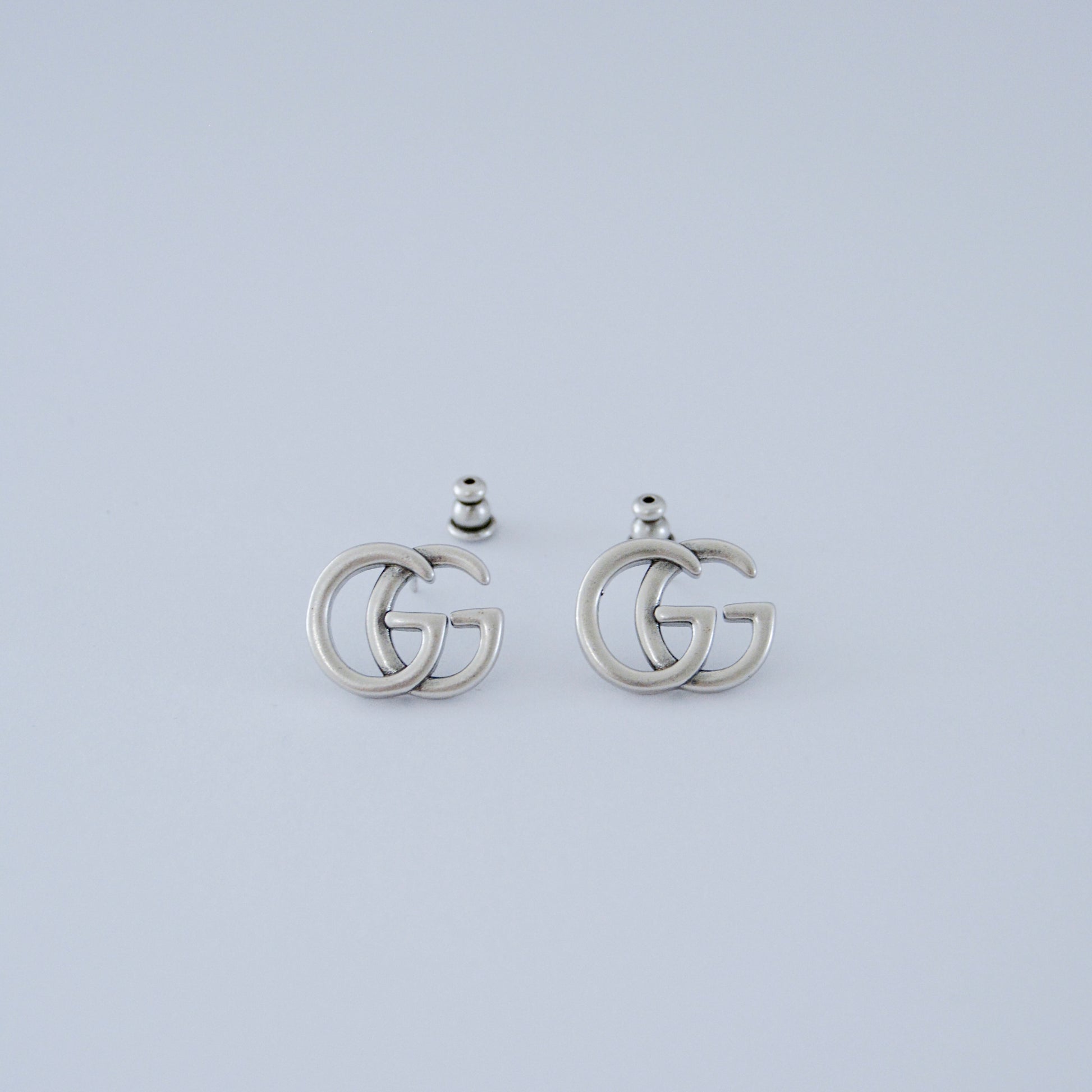 G Silver Earring - MARO JEWELRY