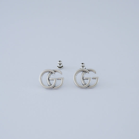 G Silver Earring - MARO JEWELRY