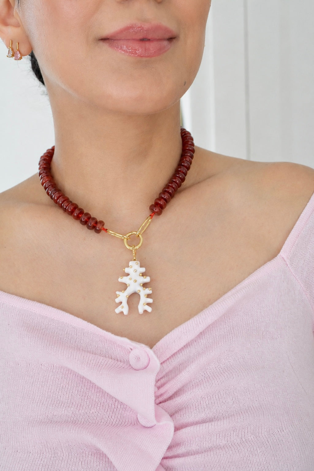 Coral Bloom Pendant