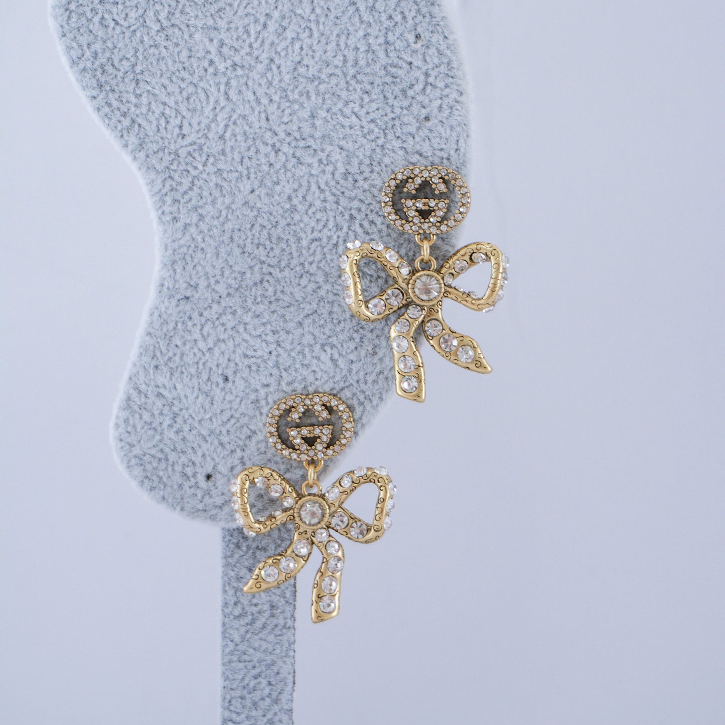 G Crystal earring - MARO JEWELRY