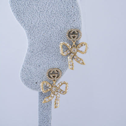 G Crystal Earring by MARO, crystal-style earring for women