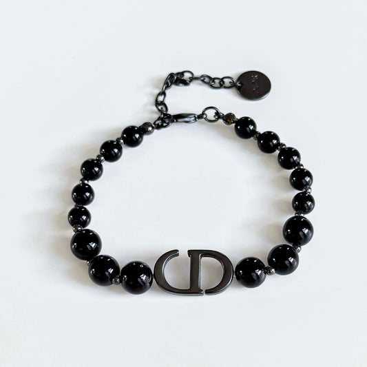 CD Black Bracelet - MARO JEWELRY