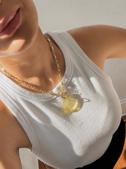 Lumi Shell Charm by MARO Jewelry
