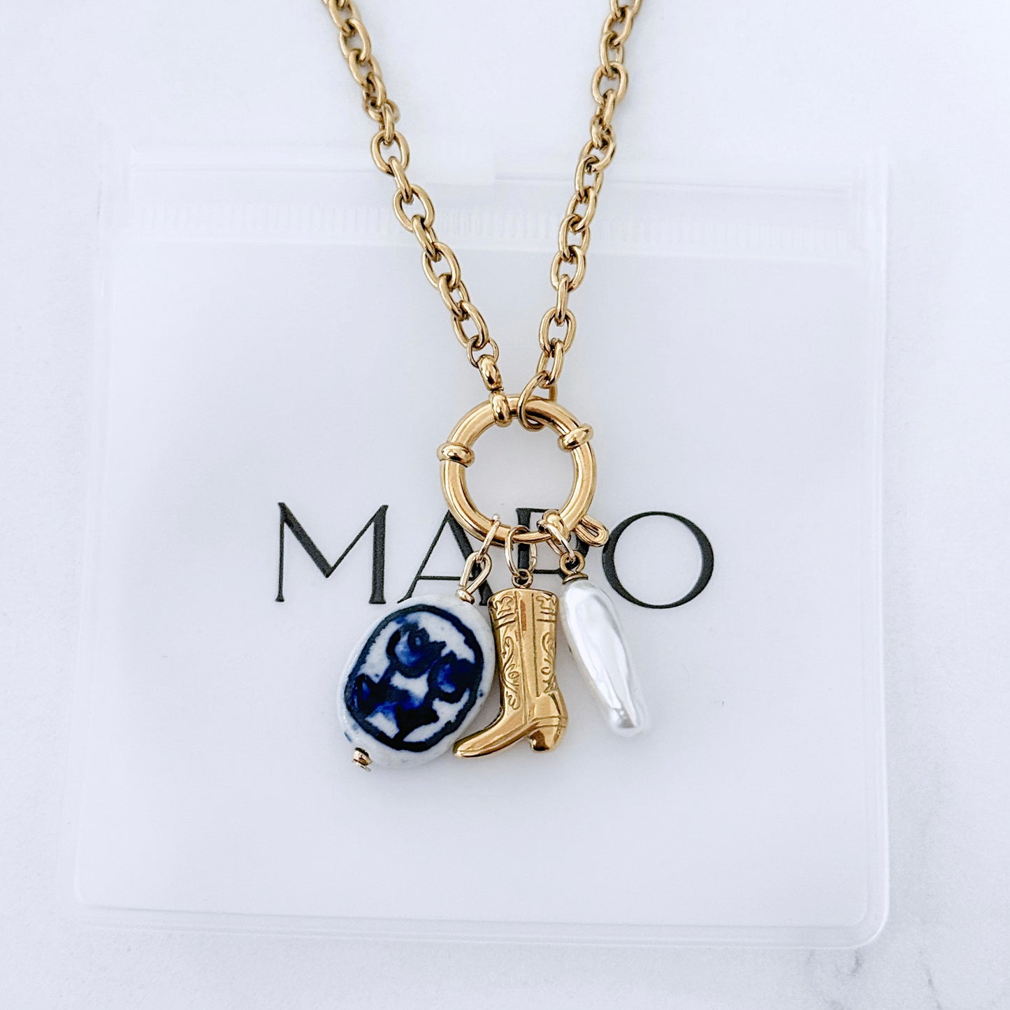 Charm necklace - MARO JEWELRY