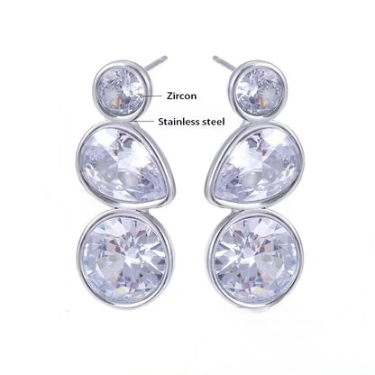 Jolie Silver Earring by MARO elegant silver-tone earring