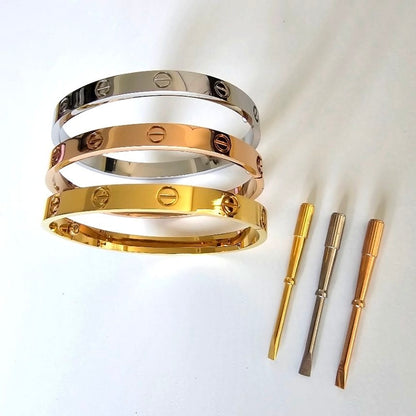 Love Bracelet by MARO in gold silver or rose gold tone