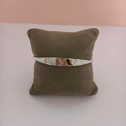 Silver Bracelet by MARO polished silver-tone bracelet