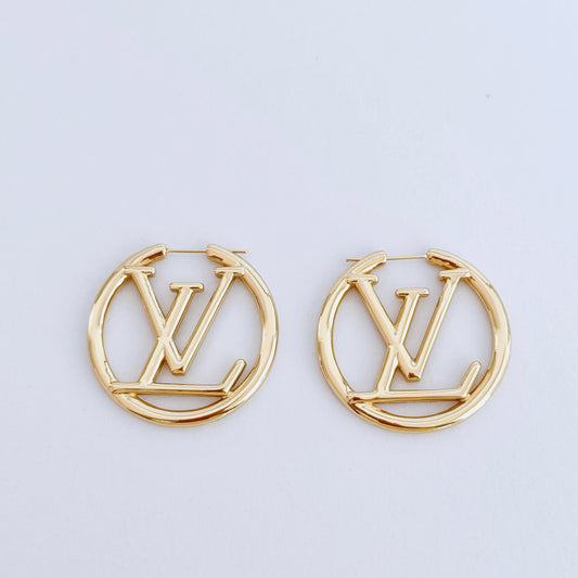 GOLD HOOPS - MARO JEWELRY